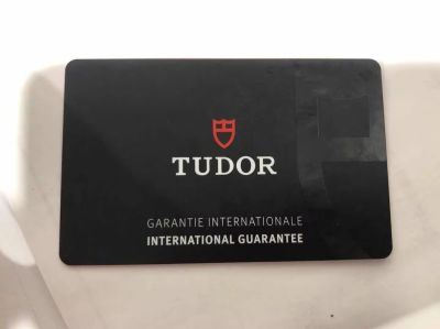 Original TUDOR Black Warranty Card / NFC Card / Customizable
